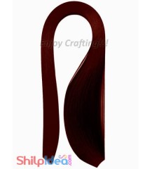 Quilling Paper Strips - Dark Brown - 3mm